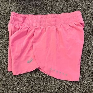 Asics Pink Unlined Shorts Size Small
